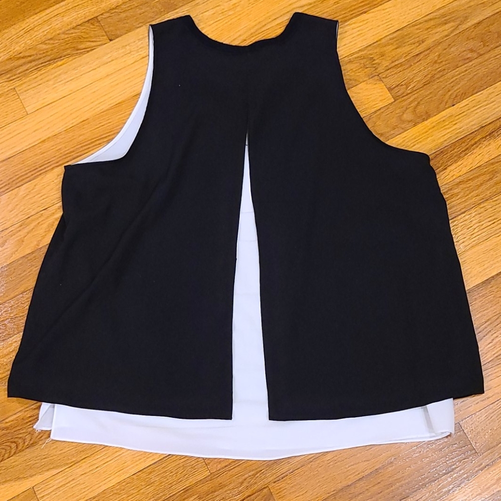 14th & Union Double-Layered Shell Blouse - Picture 4 of 5